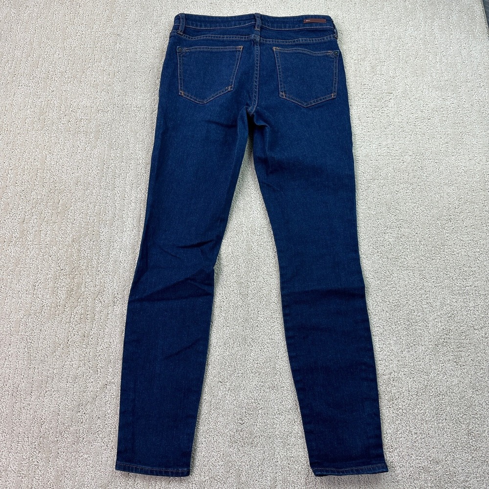 Pilcro And The Letterpress Jeans Mid Rise Skinny Blue Denim Women's Size 28 - Picture 12 of 14